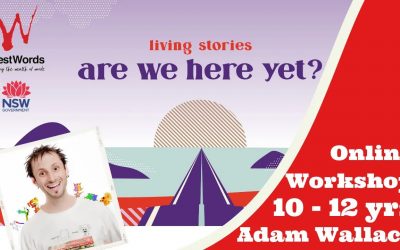 Writing Workshop with Adam Wallace, 10-12 yrs