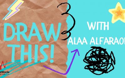 Draw This! ALAA ALFARAON draws WATERCOLOUR MONSTERS
