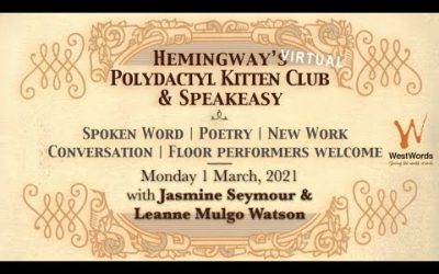 Hemingway’s Polydactyl Kitten Club & Speakeasy, May 2020