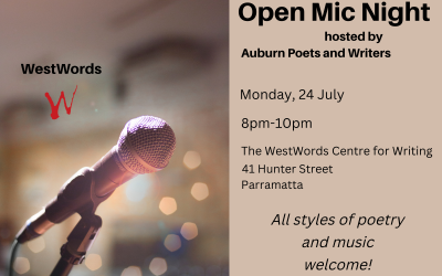 Open Mic Night – Hosted by Auburn Poets and Writers