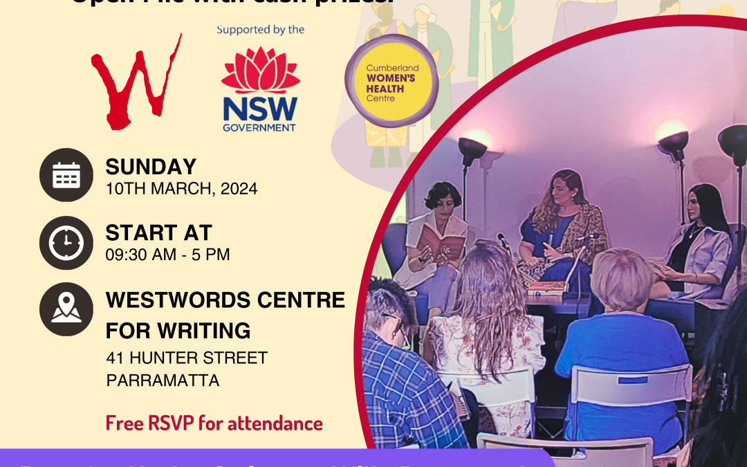 WestWords Womens Day Writers Event